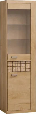 Zdjęcie produktu dla MINIO go for it, Hochvitrine NOLO 57 cm ribbeck Eiche