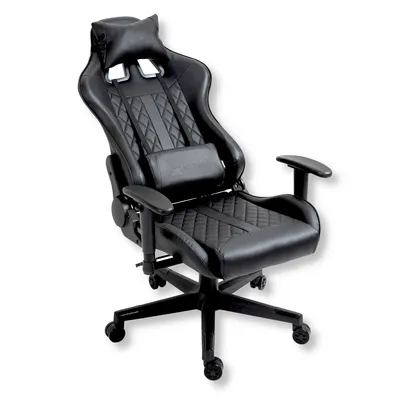 Obrázek produktu pro Herní židle kancelářská židle VIKING BLACK psací židle otočná ergonomická