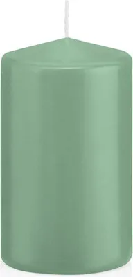 Produktbild von Stumpenkerzen in RAL-Qualität Reseda Ø 58 x 100 mm, 16 Stück