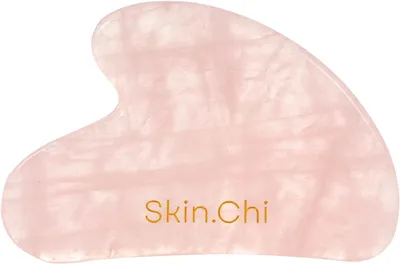 Produktbild von Rosenquarz-Gua-Sha-Massagegerät – Gua-Sha-Gesichtsroller für Damen und Herren zur Hautpflege – Gesichtsroller, Gua-Sha-Gerät zur Anti-Aging-Behandlung