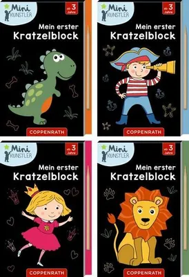 Produktbild von Coppenrath Verlag GmbH & Co.KG Meine 1. Kratzelbilder (Mini-K Sonstige