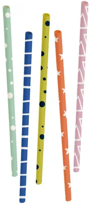 Produktbild von Trinkhalme Papier20cm - 20 Stück