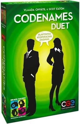 Produktbild von Brain_Games Board Game Codenames Duet Lt