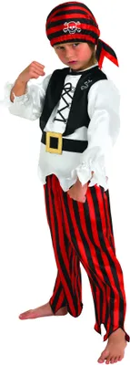 Immagine prodotto di Costume da pirata per bambini taglia S