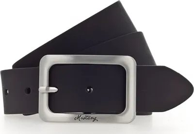 Produktbild von MUSTANG Leder Gürtel Woman´s Leather Belt 3.5 W110 Black schwarz