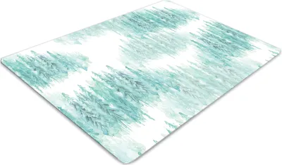 Produktbild von Stuhlunterlage Bürostuhlunterlage 120 cm x 90 cm Bodenmatte Bürostuhlunterlage - Gemalter Wald