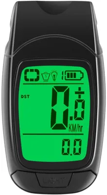 Produktbild von LED-Fahrradcomputer mit 3-in-1-Set für Fahrrad, Fahrradlampe, Fahrradlicht, IPX5 wasserdicht, Oplaadbare Licht, 4 Lichtmodi