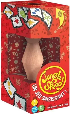 Obrázek produktu pro Jungle Speed Stolní hra, 2 až 10 hráčů, 7+, 15 minut, ekologický design