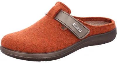Produktbild von Rohde Damen Pantoffel Hausschuh Wechselfußbett Softfilz Bari 6549, Größe:41 EU, Farbe:Braun