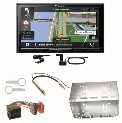 Produktbild von Pioneer AVIC-Z830DAB Navigation CD USB Einbauset für Polo 6N2 9N Bora Ibiza 6L