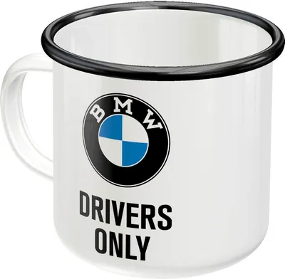 Produktbild von Nostalgic-Art - Emaille-Becher - BMW - BMW Drivers Only
