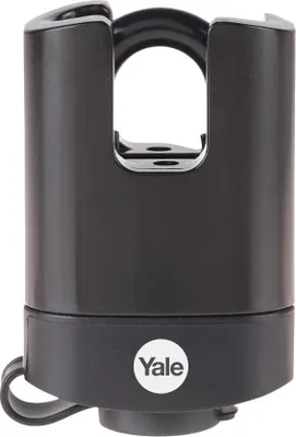 Produktbild von Yale Vorhängeschloss Wetterfest mit Schlüssel, 53mm, Schloss, Stahlbügel