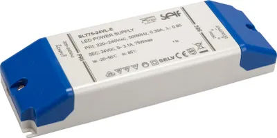 Immagine prodotto di SELF SLT75-24VL-E, alimentatore da installazione IP20 75W 24V 3,1A