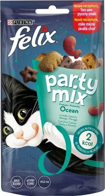 Obrázek produktu pro Felix Party Mix Ocean Mix, Dospělý jedinec, 60 g