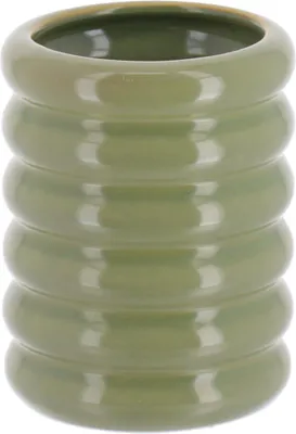Obrázek produktu pro TENDANCE | Koupelnový hrnek - 10 x 8 cm - olivový - zelený - praktický