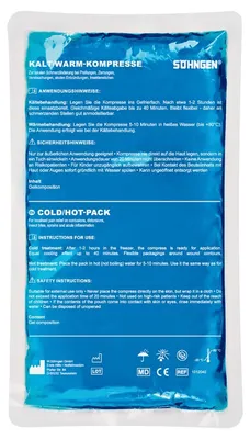 Image de Compresse thermique froid/chaud grande env. 15x28cm