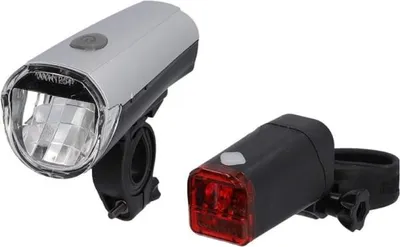 Produktbild von Fischer Batterie LED-Beleuchtungsset 20/10lux + Batterien und Halter