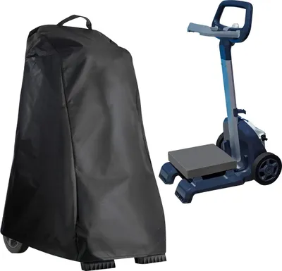 Produktbild von Poolroboter Abdeckung, wasserdicht & windfest, aus dickem 420D Oxford-Gewebe, UV-beständig, mit Haltegriff, 22×26×42 Inch