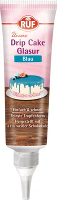 Produktbild von RUF Drip Cake Glasur Blau