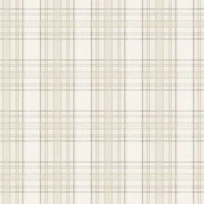 Produktbild von Borastapeter Tapete Karomuster Beige - 660235 - 53 cm x 10.05 m