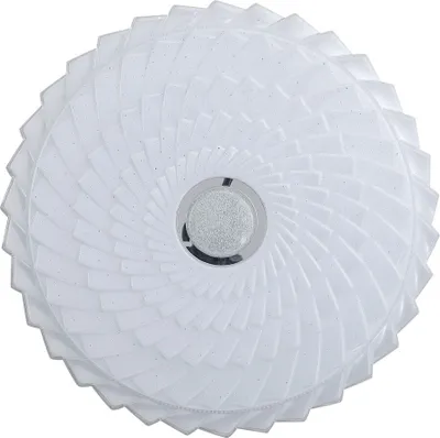Zdjęcie produktu dla Plafon sufitowy dekoracyjny do salonu sypialni biały okrągły Ø48cm neutralna barwa LED 48W ARNI Italux