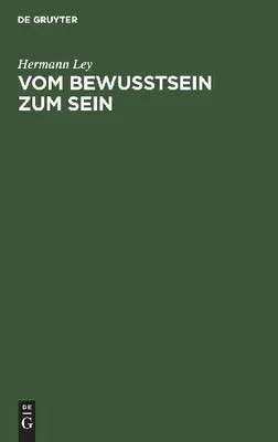Produktbild von Vom Bewußtsein zum Sein