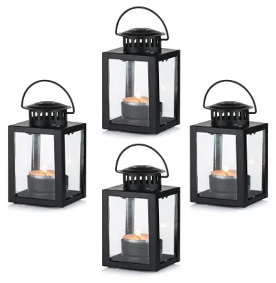 Produktbild von Vintage Hängeleuchten für Teelichter, Set von 4