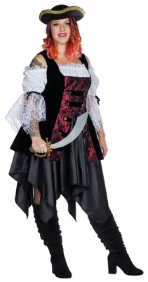 Produktbild von Piratin Kleid Fullcut, Groesse:54