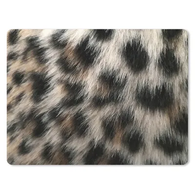 Produktbild von MuchoWow® Mauspad Mousepad Nahaufnahme Pantherdruck 40x30 cm - Mousepads - Maus Mat - Pad - Mausunterlage - Anti Rutsch