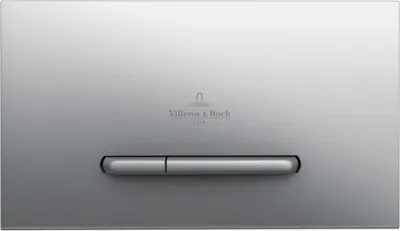 Produktbild von Villeroy & Boch V&B Betätigungsplatte ViConnect E300 253x145x20mm chrom ma