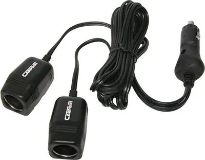 Obrázek produktu pro Carpoint 12V dvojitý prodlužovací kabel 2×2 m, 8 A