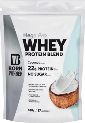Productafbeelding van Born Winner | Whey Protein Blend, smaak: kokos