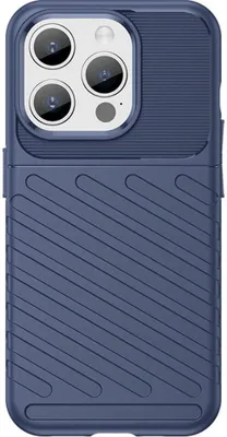 Produktbild von Thunder Handy Hülle kompatibel mit iPhone 16 Blau