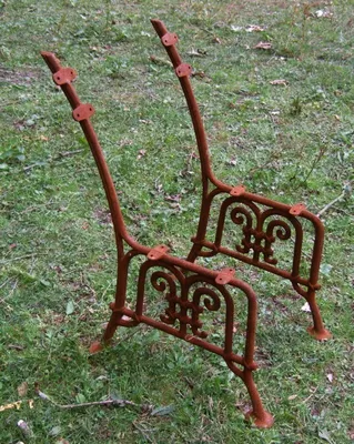 Produktbild von Gartenbank Bank Sitzbank 2 Seitenteile KLASSIK