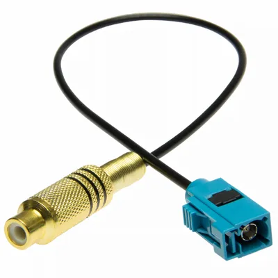 Produktbild von G47 Cinch Fakra Kabel Adapter RCA Video Rückfahrkamera passend für Ford Mercedes