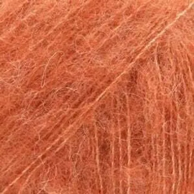 Zdjęcie produktu dla Drops Brushed Alpaca Silk Uni Colour 22 Pale Rust Przędza dziewiarska