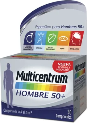 Produktbild von Multicentrum Man 50+ 30 Tabletten