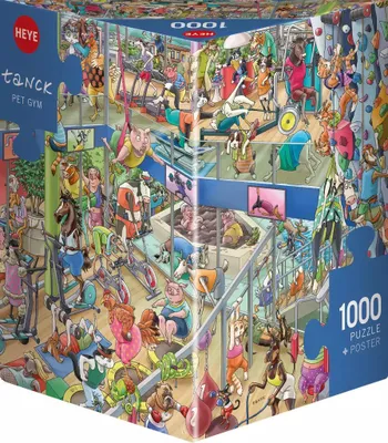 Immagine prodotto di HEYE Puzzle Animal Gym 1000 pezzi