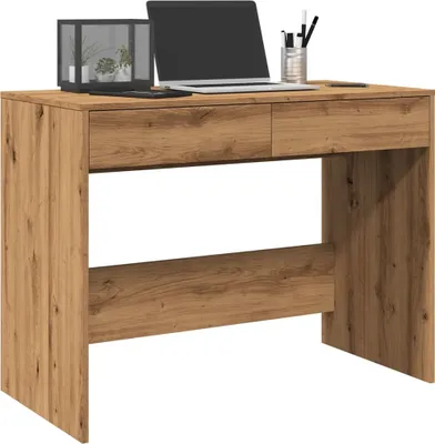 Obrázok produktu pre Maison Exclusive - písací stôl Artisan z dubového dreva 101 x 50 x 76,5 cm drevený materiál