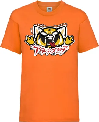 Immagine prodotto di Maglietta per bambini Aggretsuko 02 Aggresive Panda, 12-13 Jahr - 152 , Orange