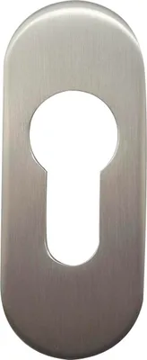 Produktbild von Zylinderrosette PZ, GEOS, 30 x 72 x 8mm, Edelstahl, 1 Stück | Zubehör Türbeschläge
