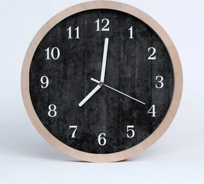 Produktbild von Holzuhr 30fi cm wanduhr - Holz Wohnzimmer