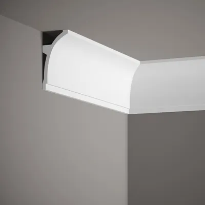 Produktbild von PROVISTON | LED Lichtleiste | 50 x 100 x 2000 mm | Weiß | Deckenleiste | Stuckleiste | Indirekte Beleuchtung | Modern | Hochwertig | Robust | Langlebig | 1 Stück