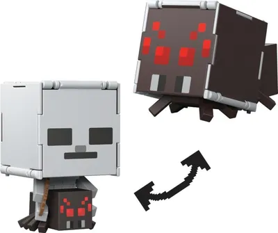 Immagine prodotto di Minecraft Flippin' Figs JCN24, 6 anni, Minecraft, grigio, plastica