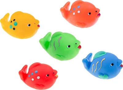 Produktbild von Tullo-Badefischchen, sicher für Babys