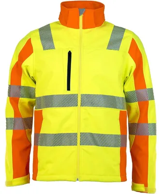 Produktbild von Asatex Warnjacke Softshell, Prevent, gelb, Gr.M, 223037800M