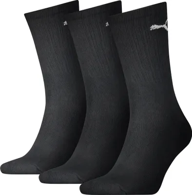 Produktbild von Puma Uni 3-Pack Crew Sock - 880355, Farbe:Schwarz, Textil:43-46