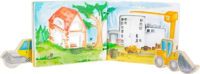 Produktbild von Bilderbuch Baustelle, interaktiv