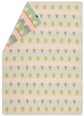 Produktbild von David Fussenegger Kinderdecke Juwel 'Gelato Dreams' 140 x 200 cm Rohweiß