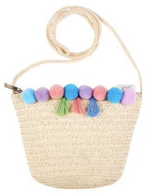 Immagine prodotto di Souza for Kids Borsa in vimini con pompon - Micheala